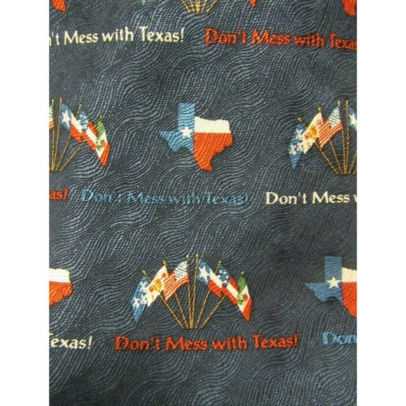 Men's Tie, Don't Mess With Texas, RM Style - Picture 2 of 3